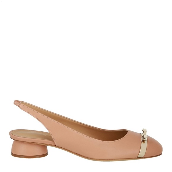 Salvatore Ferragamo Mini Vara Bow Slingback- Blush - Picture 12 of 13